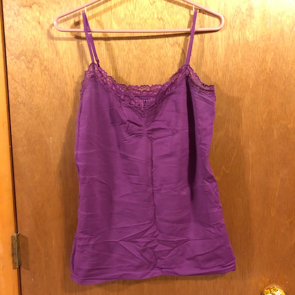 Purple Lace Cami